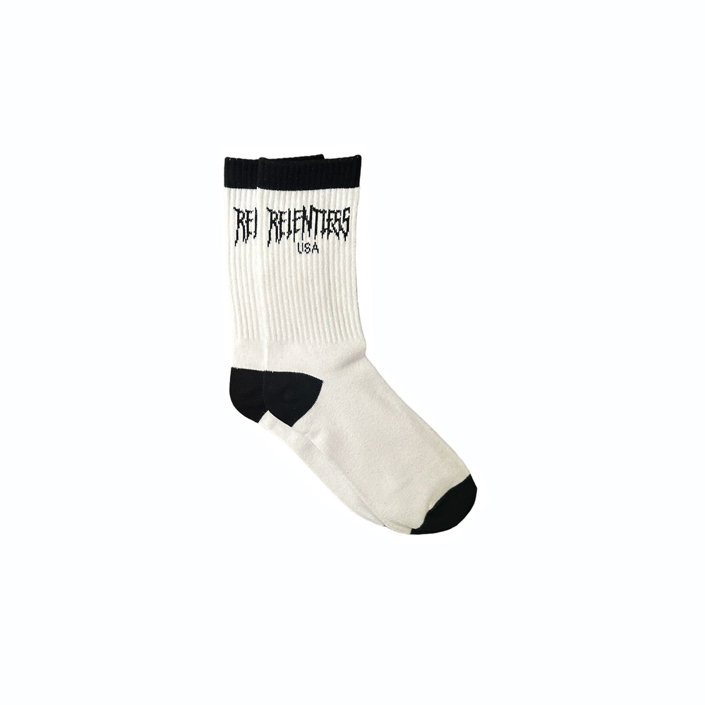 RELENTLESS CREW SOCKS | WHITE