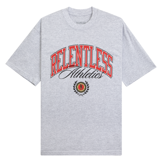 RELENTLESS ATHLETICS | HEATHER TEE