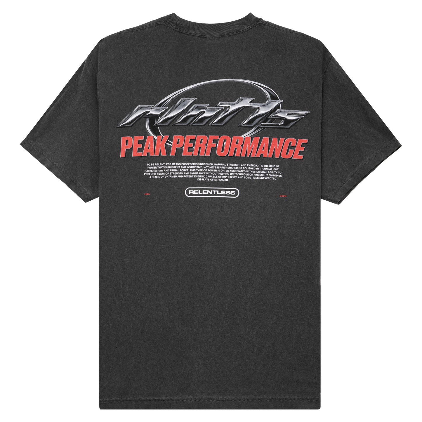 PEAK PERFORMANCE T-SHIRT | PEPPER