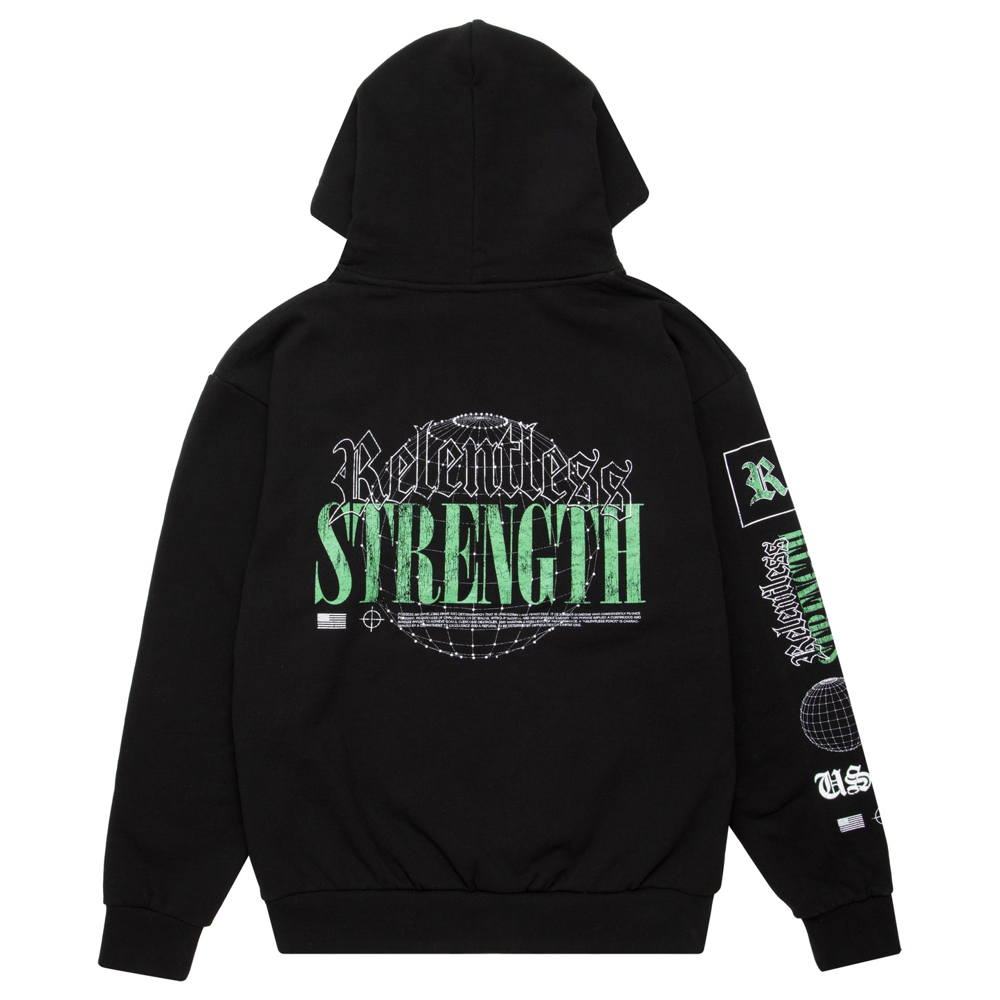 STRENGTH HOODIE | BLACK